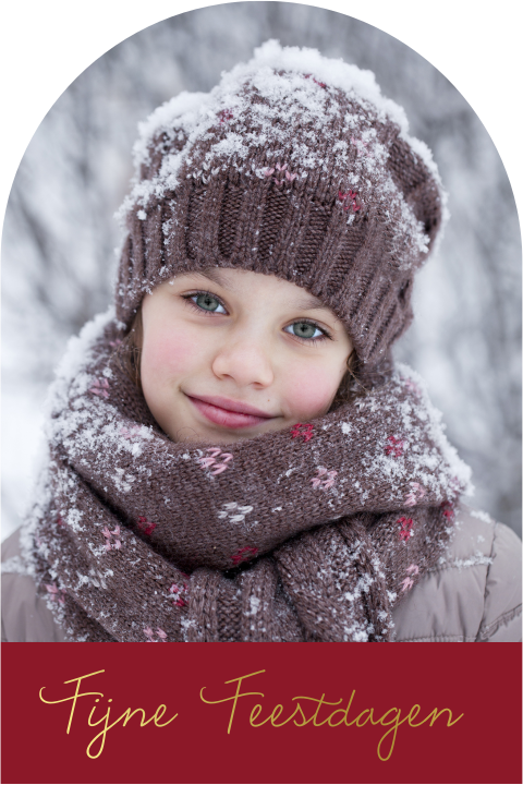 kerst en nieuwjaarskaart - kids